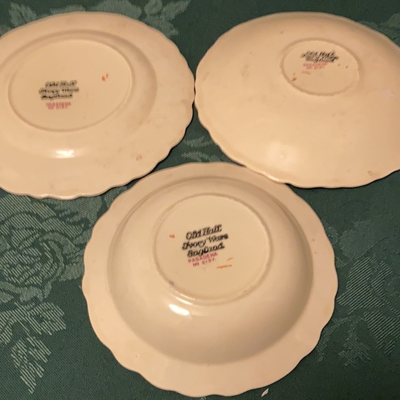 Vintage and rare Old Hall ivory ware, Pasadena replacement plates. - Picture 3 of 5